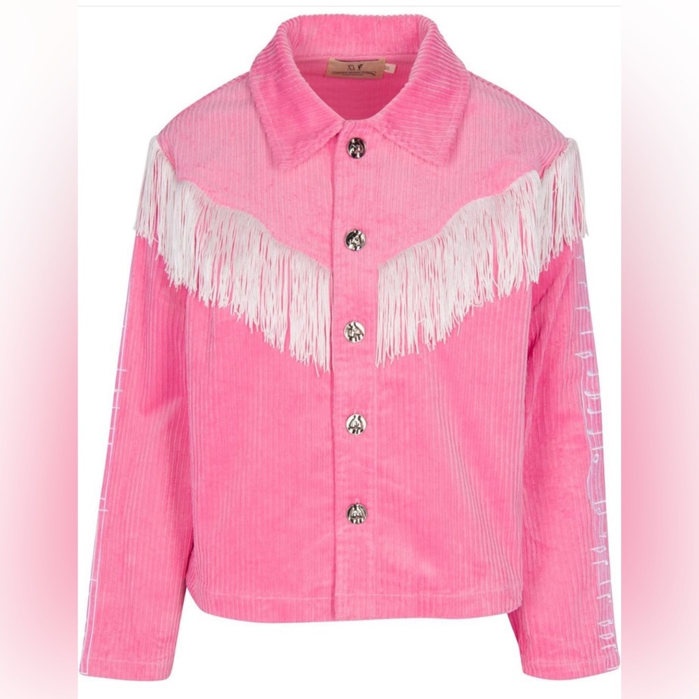 Fashion Brand Company x Trixie Mattel Pink Corduroy Jacket *BRAND NEW*